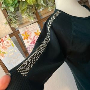 CK Calvin Klein Forest Green Lightweight Sweater